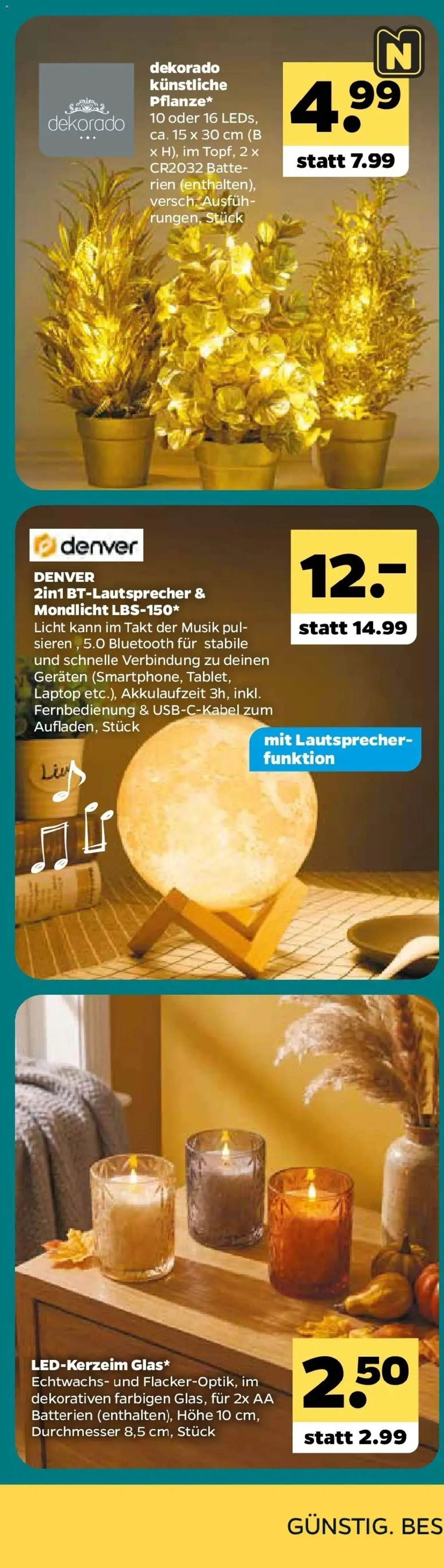 Netto Aktueller Prospekt ab 12.10.2026 → Angebote nächste Woche | Seite: 63 | Produkte: Lautsprecher, Batterien, Laptop
