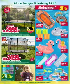 Forhåndsvisning av Europris kundeavis gyldig fra 22/06/2026 | Side: 6 | Produkter: Trampoline