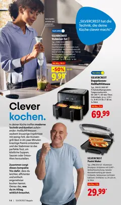 Náhled letáku Lidl Německo leták - Silvercrest od 30.03.2026 | Strana: 10 | Produkty: Clever
