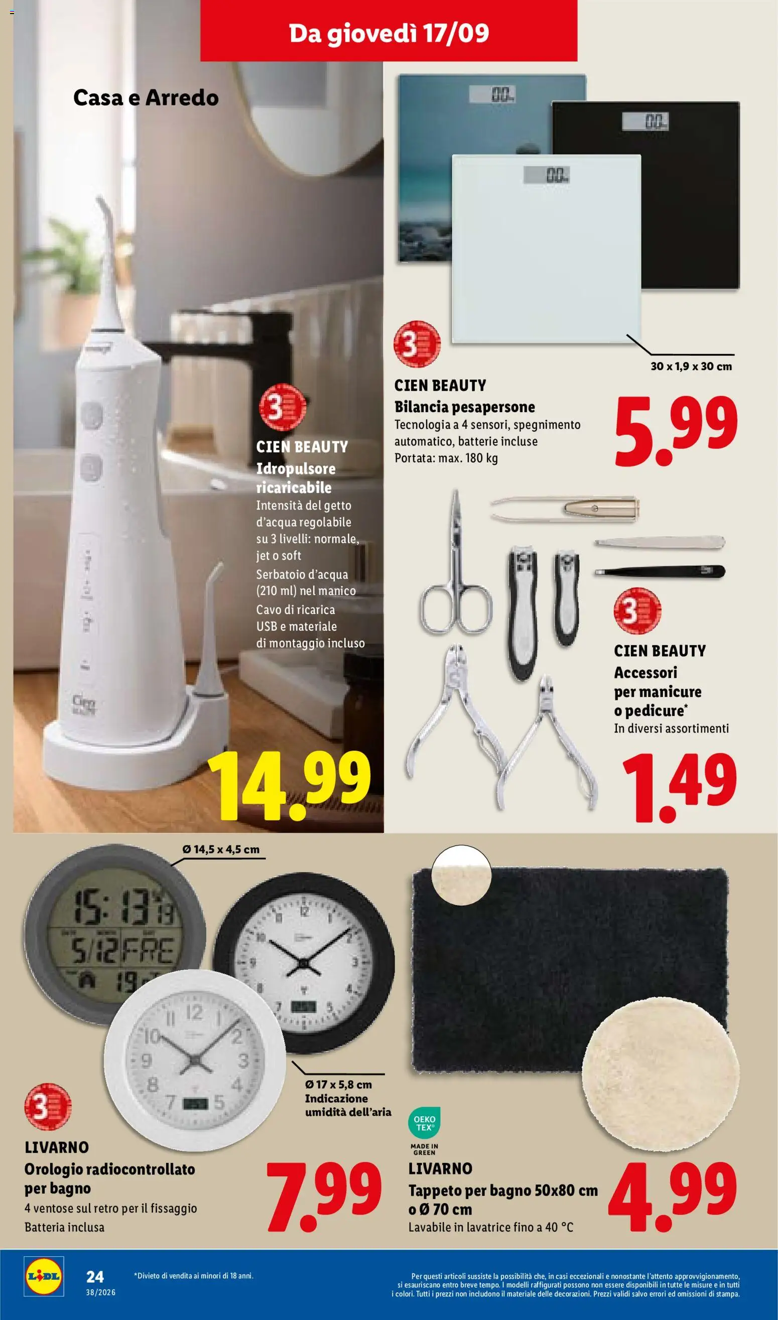 Volantino Lidl del 17/09/2026 | Pagina: 30