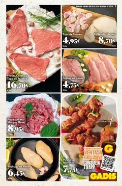 Vista previa Gadis - folleto válido desde el 08/10/2026 | Página: 3 | Productos: Callos de ternera, Callos, Cerdo, Pollo