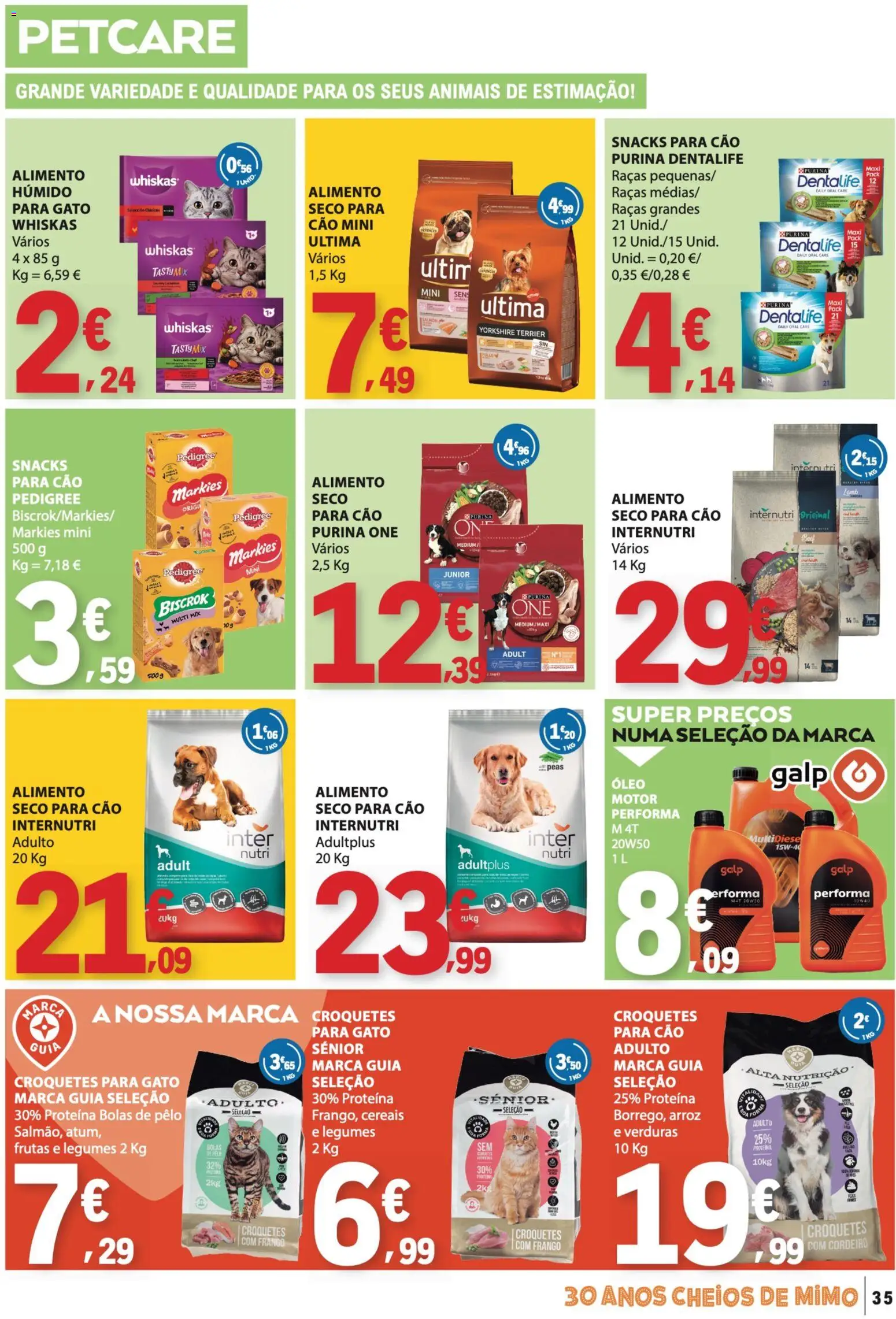 E.Leclerc folheto │ válido de 04.06.2026 | Página: 35 | Produtos: Purina one, Frango, Arroz, Cereais