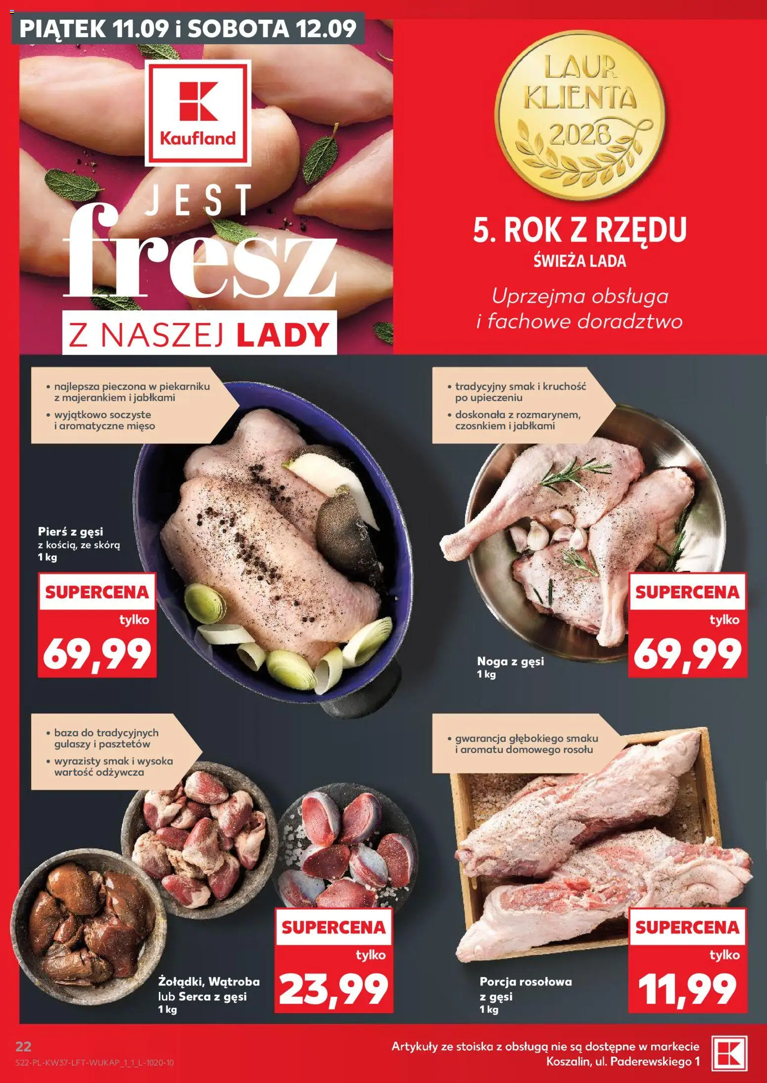 Kaufland gazetka od 10.09.2026 | Strona: 22