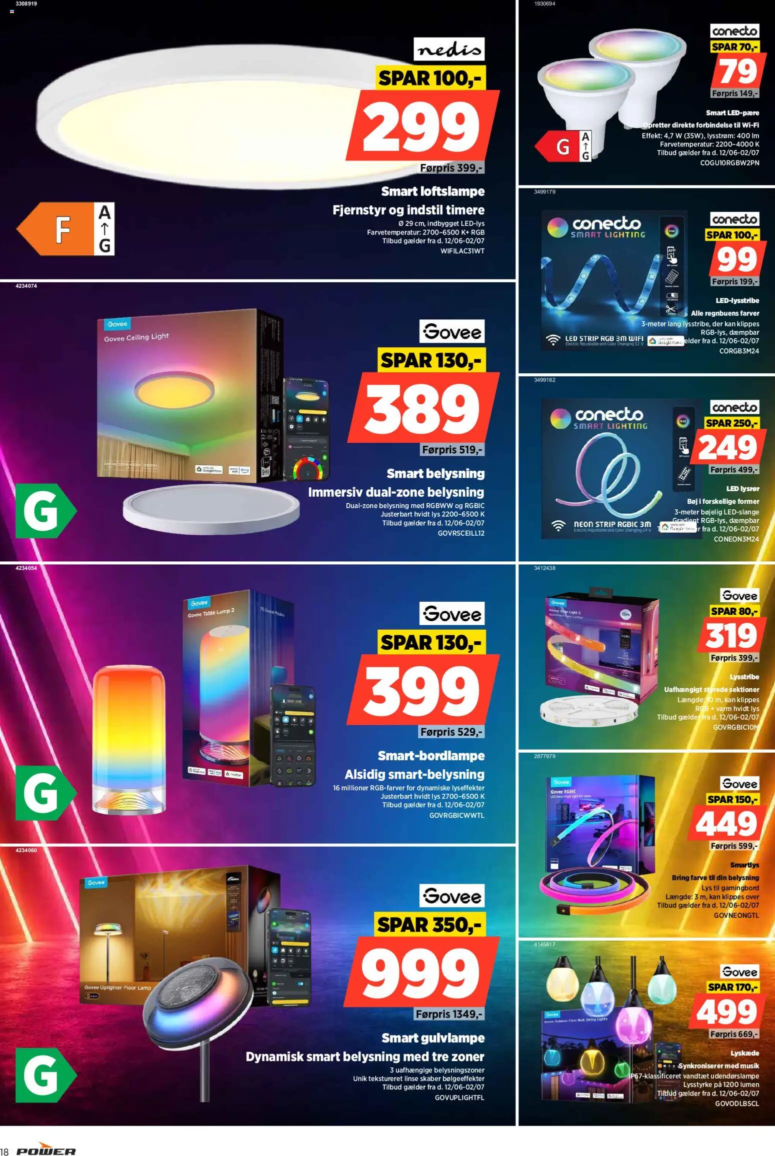 Power tilbudsavis – gyldig fra 26/05/2026 | Side: 18 | Produkter: Gamingbord