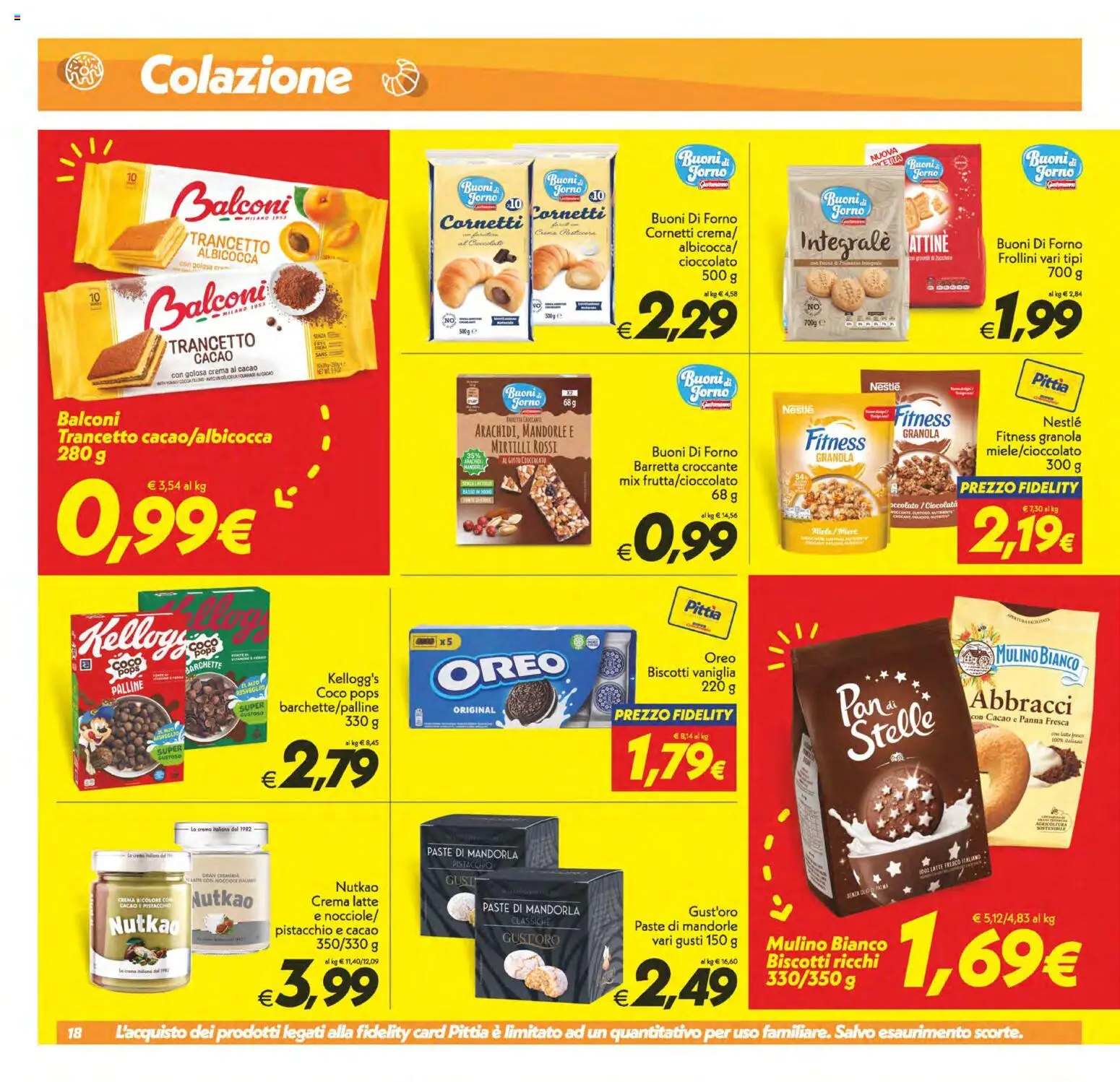 Volantino SuperConveniente del 11/08/2026 | Pagina: 18 | Prodotti: Vaniglia, Nocciole, Barretta, Mirtilli rossi