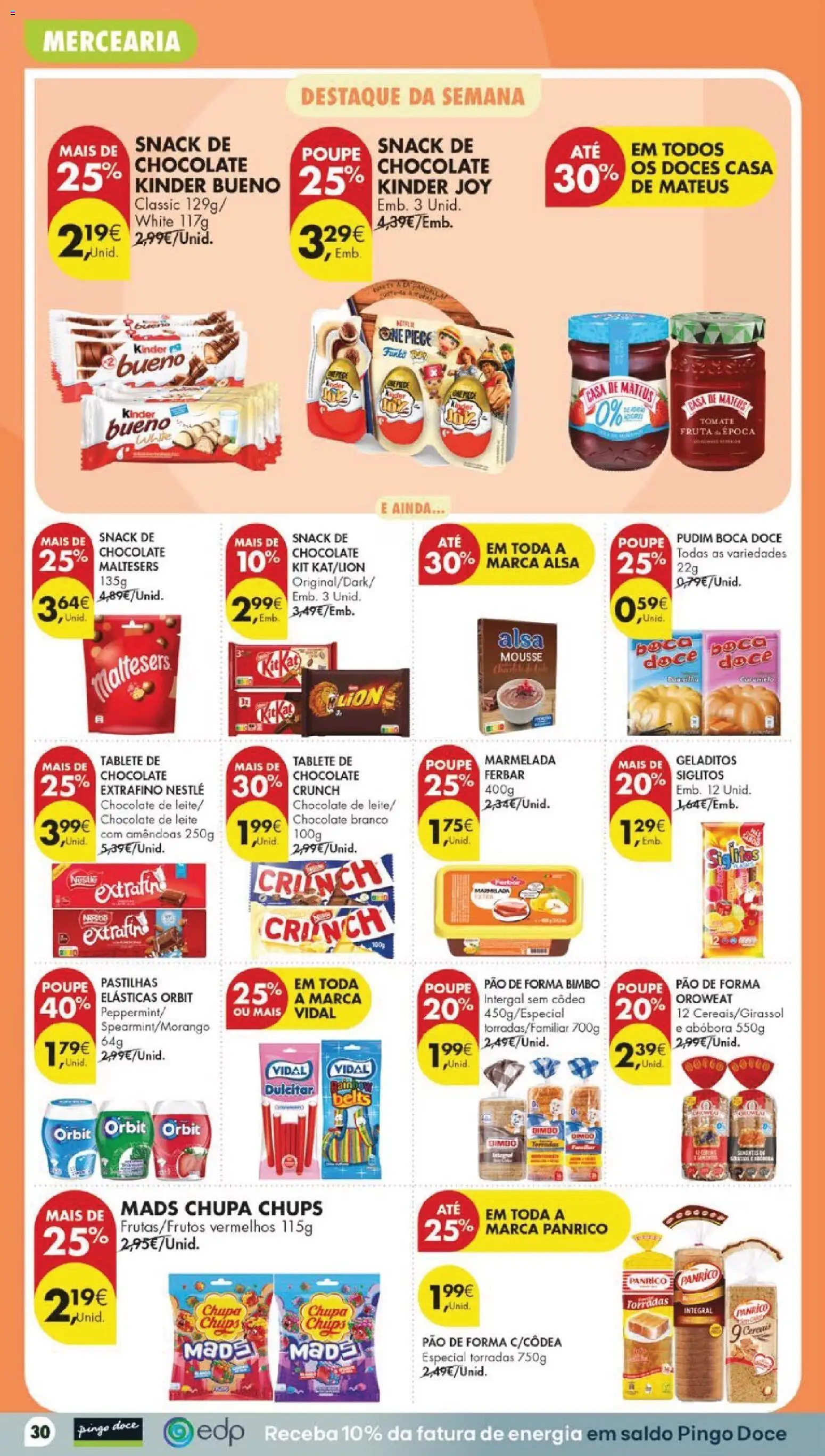 Pingo Doce Poupe Esta Semana Lojas Grandes │ válido de 22/09/2026 | Página: 32 | Produtos: Pastilhas elásticas, Leite, Nestlé, Abóbora