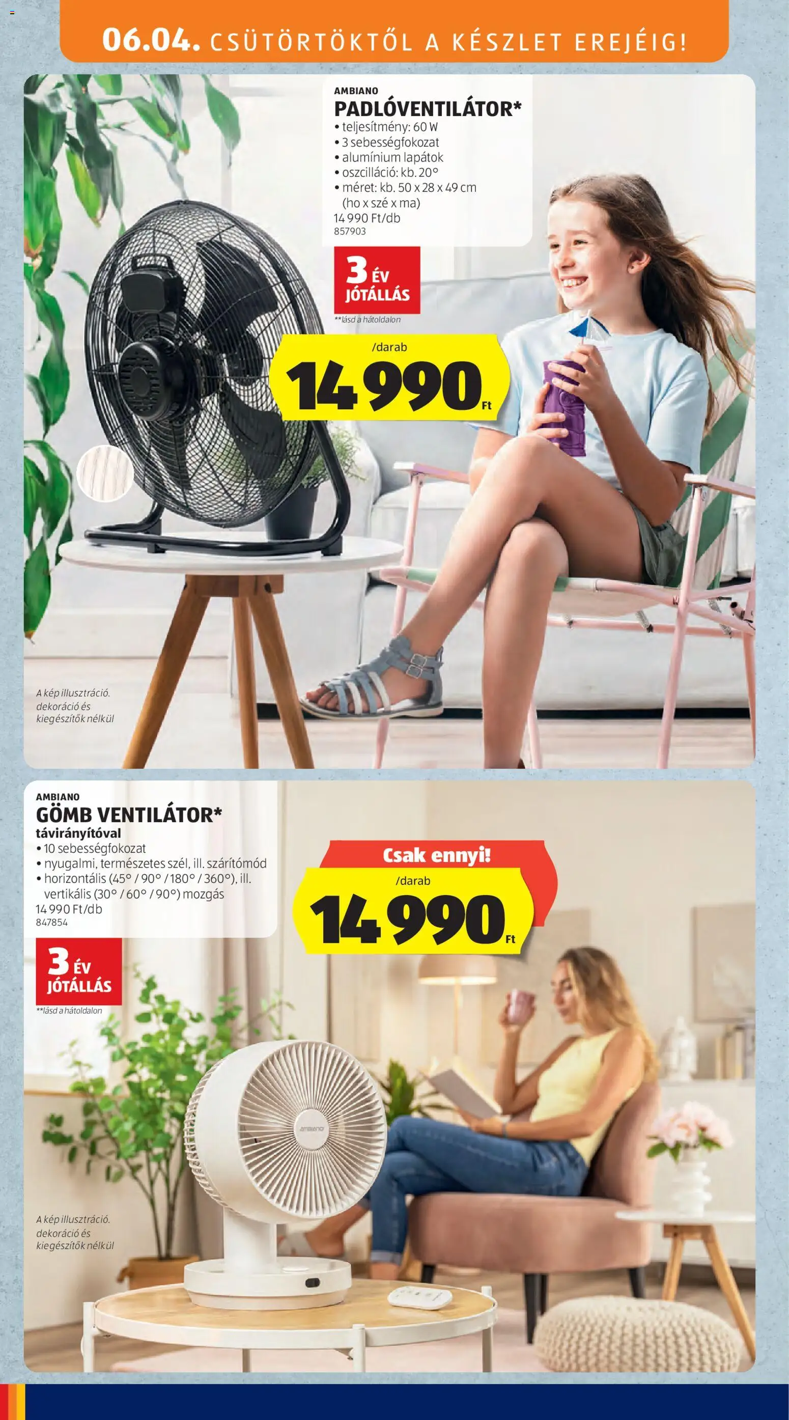 Aldi akciós ujság - amely érvényes a következő dátumtól: 04.06.2026 | Oldal: 6 | Termékek: Dekoráció