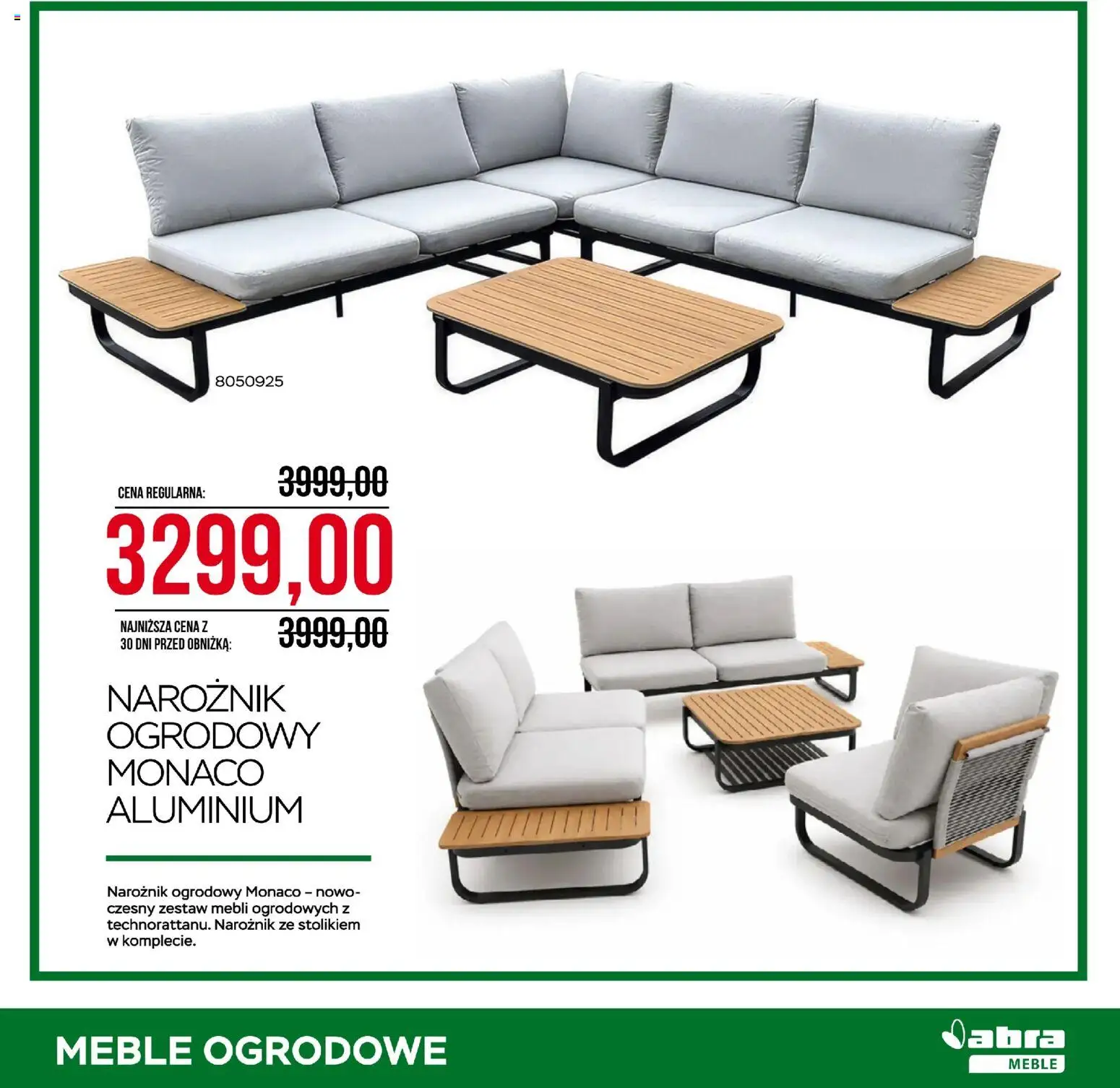 Abra meble gazetka od 03.07.2026 | Strona: 9 | Produkty: Meble ogrodowe