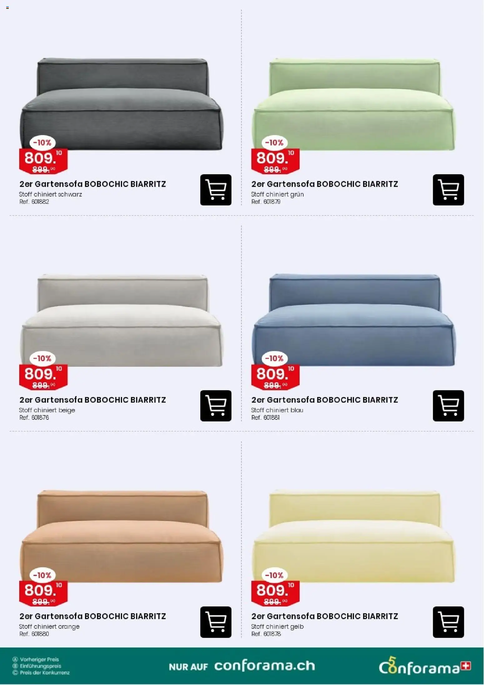 Conforama aktionen Gartensofa – gültig ab 07.10.2026 | Seite: 22