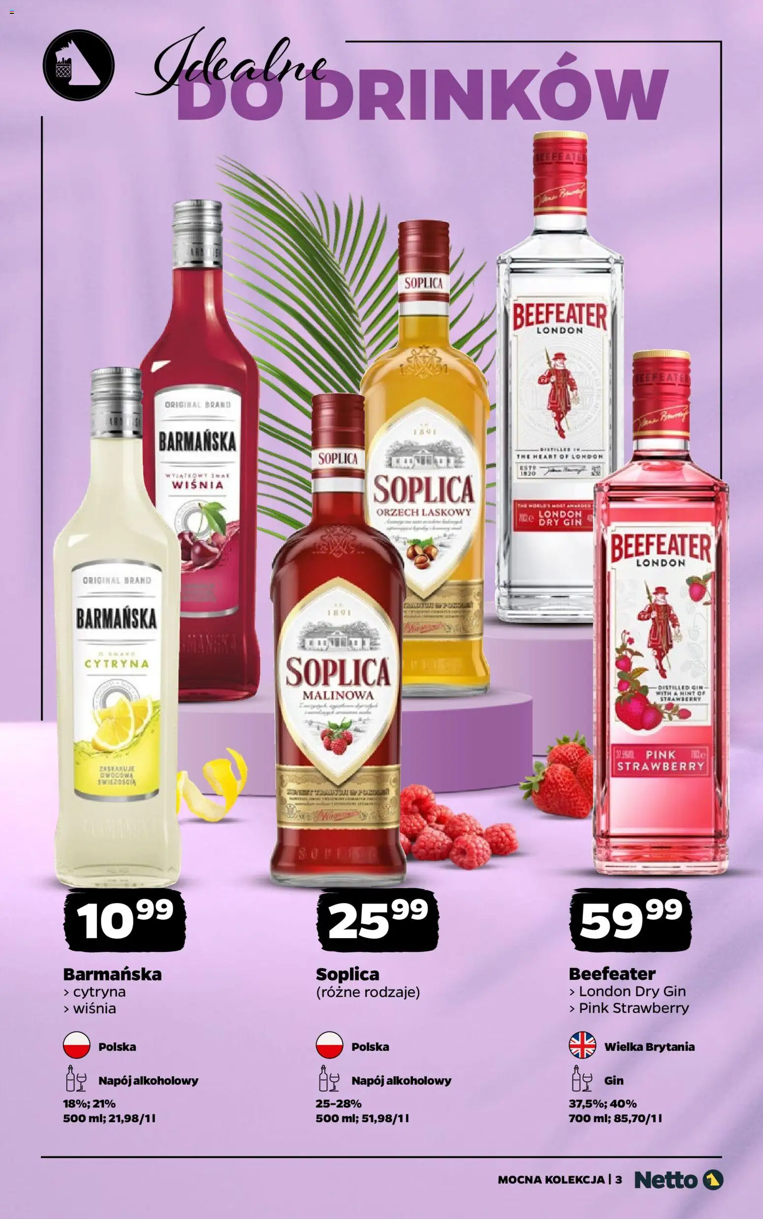 Netto gazetka - Alkohole mocne od 22.06.2026 | Strona: 3