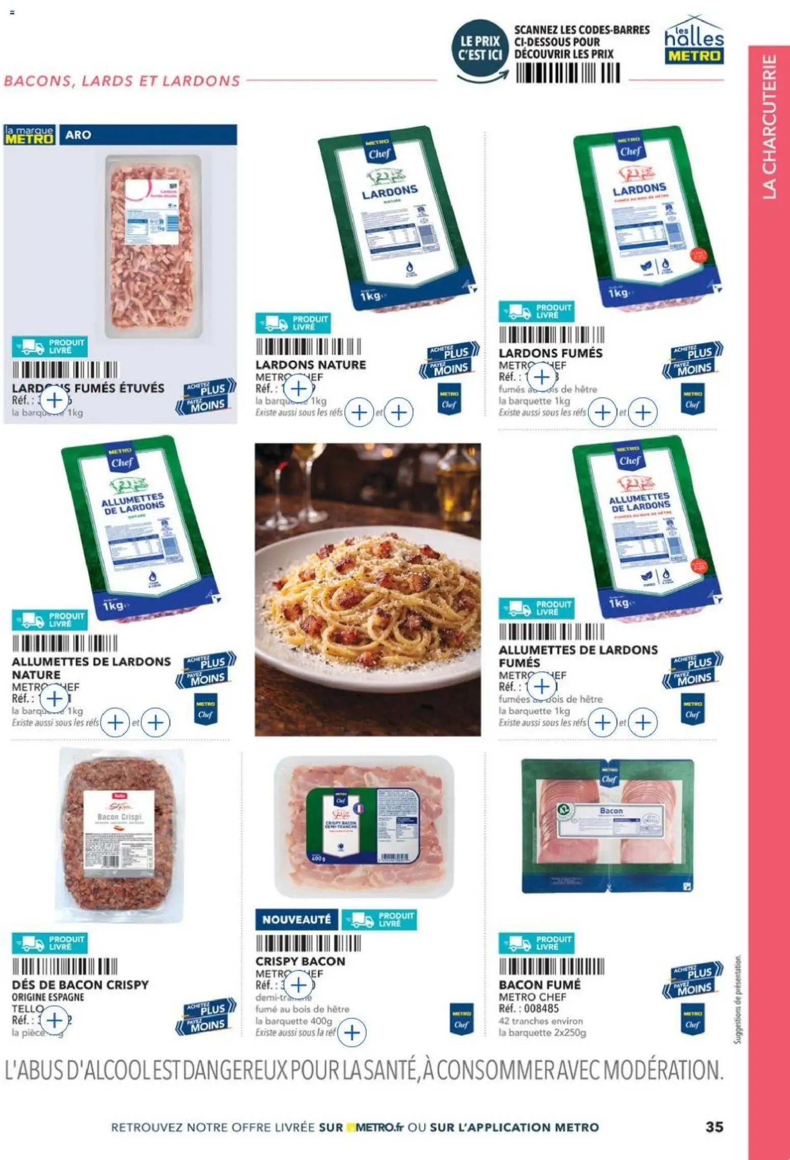 {H1} | Page: 35 | Produits: Lardons, Livre