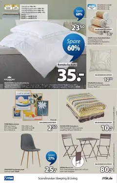 Prospekt JYSK ab 28.04.2026 gültig | Seite: 16 | Produkte: Kissen, Strandtuch, Tisch, Stuhl