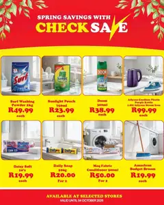 Check Save specials catalogue – valid from 29/09/2026