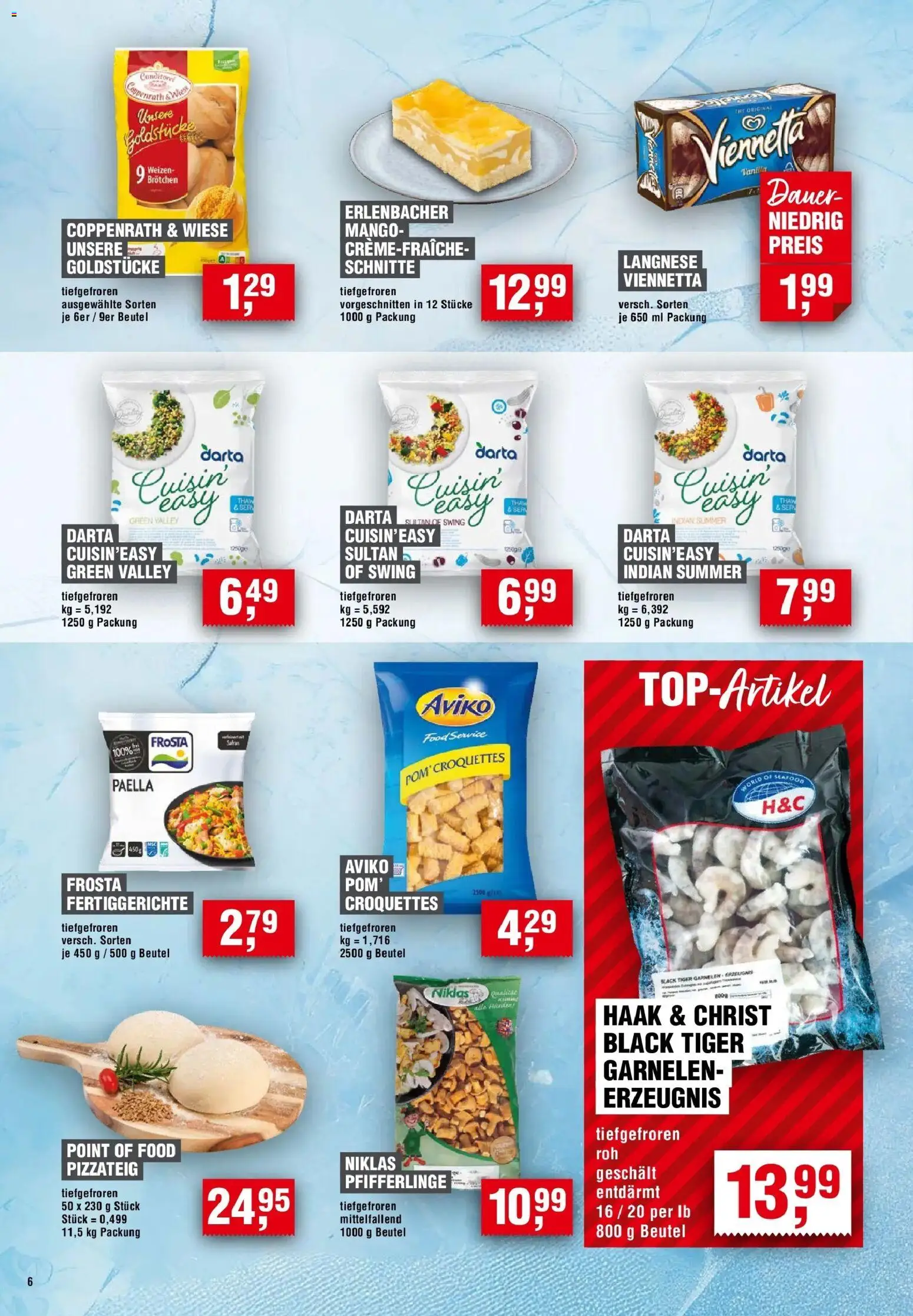 Edeka Prospekt Kulmbach (ab 20.08.2026) » Angebote Online | Seite: 6 | Produkte: Garnelen, Frosta, Mango, Tiger garnelen