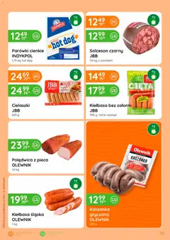 Pogląd oferty "Eurocash gazetka" - ważna od 17.09.2026 | Strona: 38 | Produkty: Kiełbasa, Kaszanka, Salceson, Hot dog