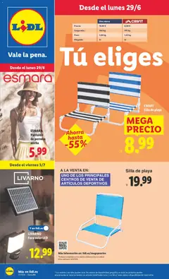 Vista previa Lidl folleto de bazar válido desde el 29.06.2026