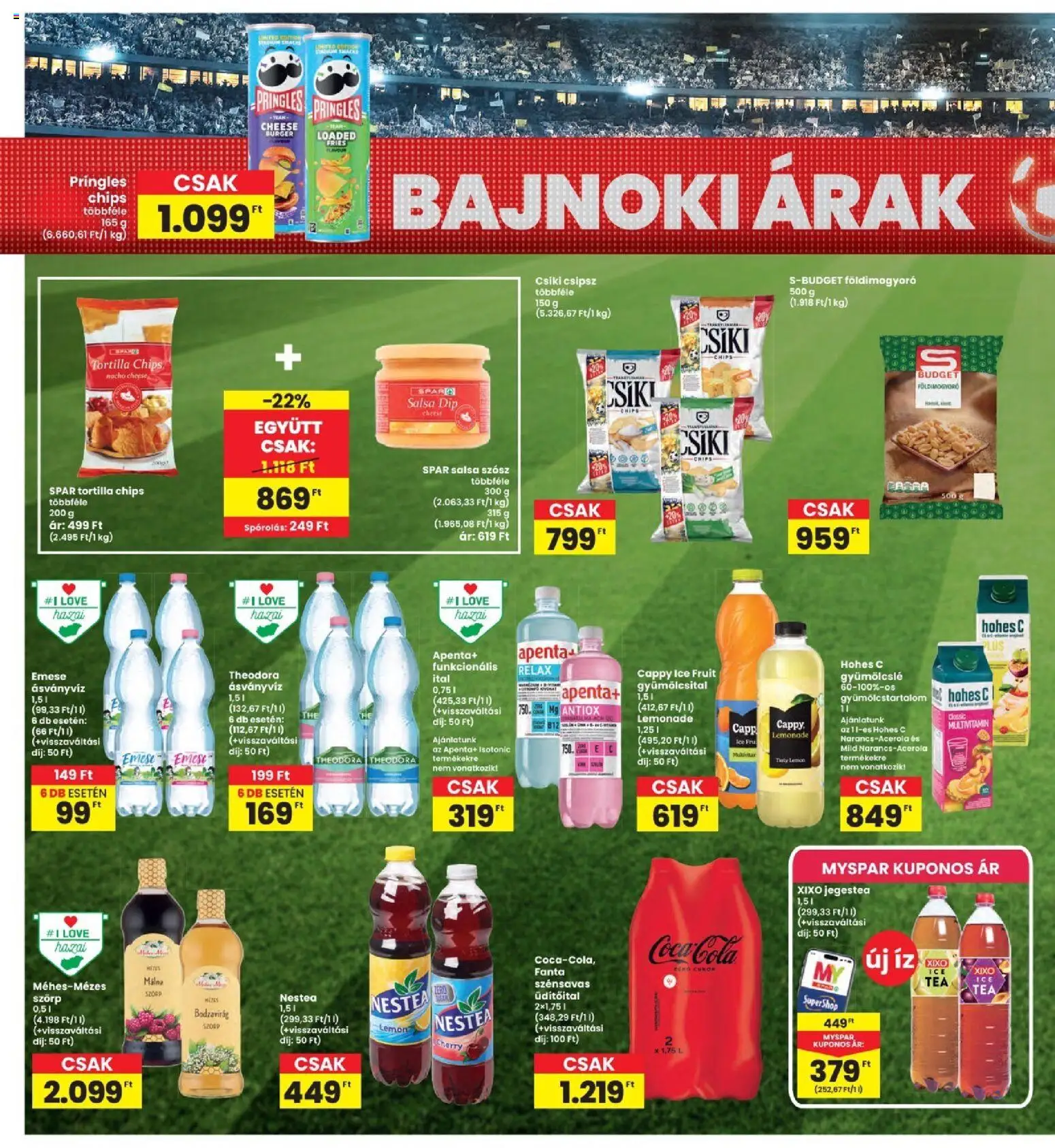 Interspar akciós ujság - amely érvényes a következő dátumtól: 28.05.2026 | Oldal: 4 | Termékek: Löncs, Sonka, Bacon, Párizsi