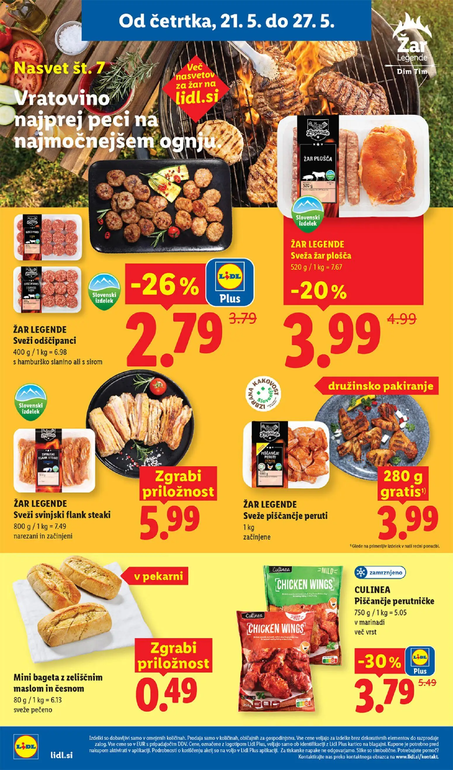Novi Lidl katalog ponudbe – veljaven od 21.05.2026 | Stran: 10 | Izdelki: Zar