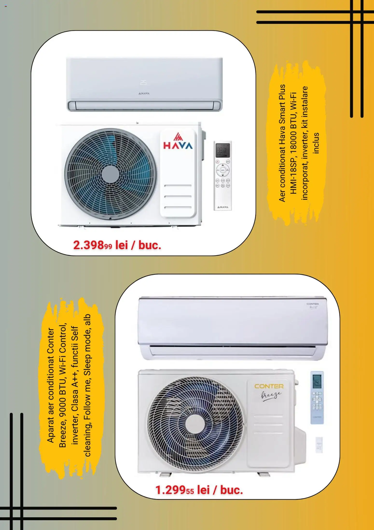 Noul catalog Mathaus – valabil de la 26.06.2026 | Pagină: 3 | Produse: Aer Condiționat, Aparat, Plus