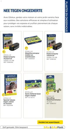 Brico Plan-it Tuincatalogus - Voorbeeld van een folder van Brico Plan-it, geldig van 10.03.2026 | Pagina: 144 | Producten: Lokaas, Usb