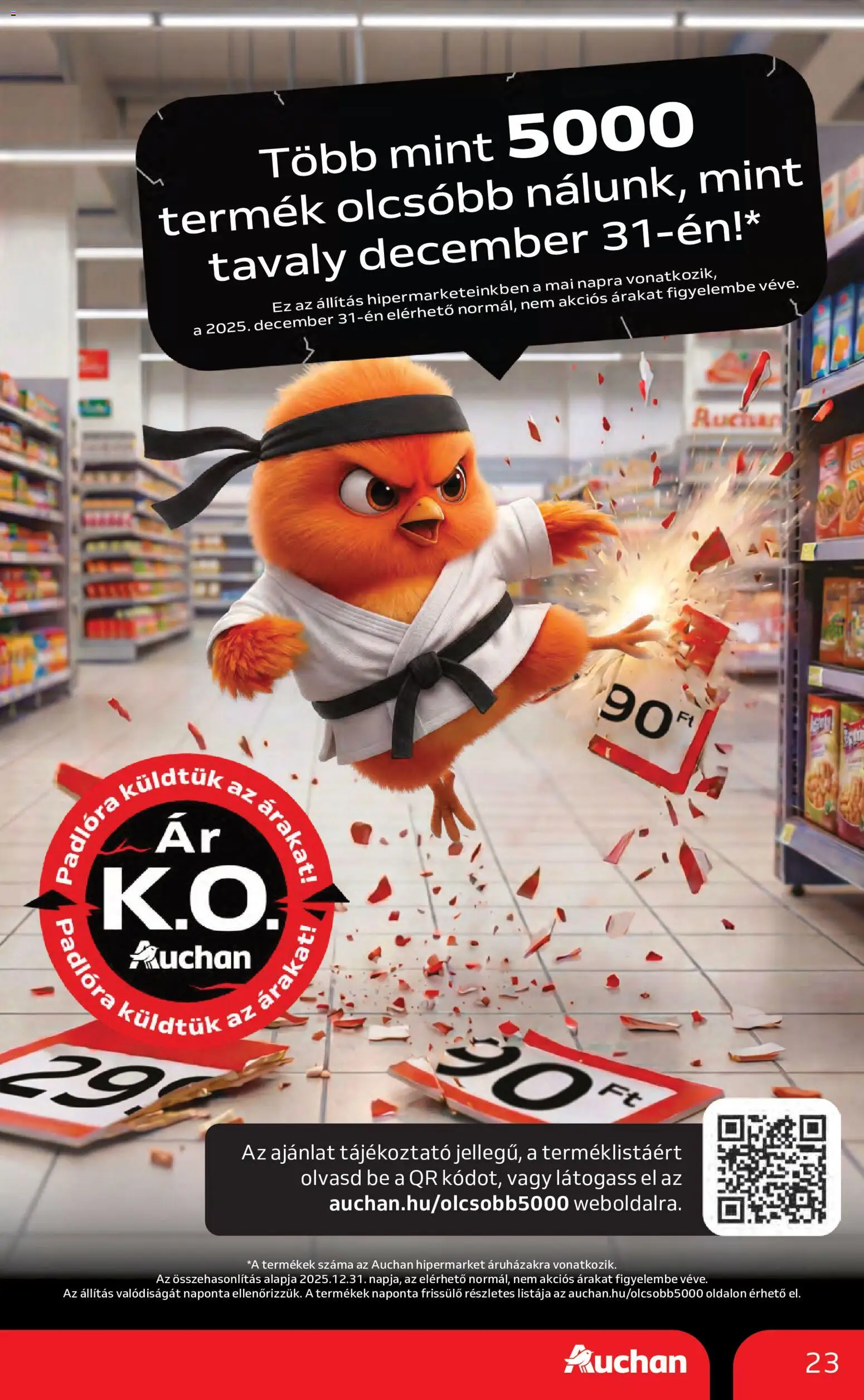 Akciós újság új Auchan — page 23