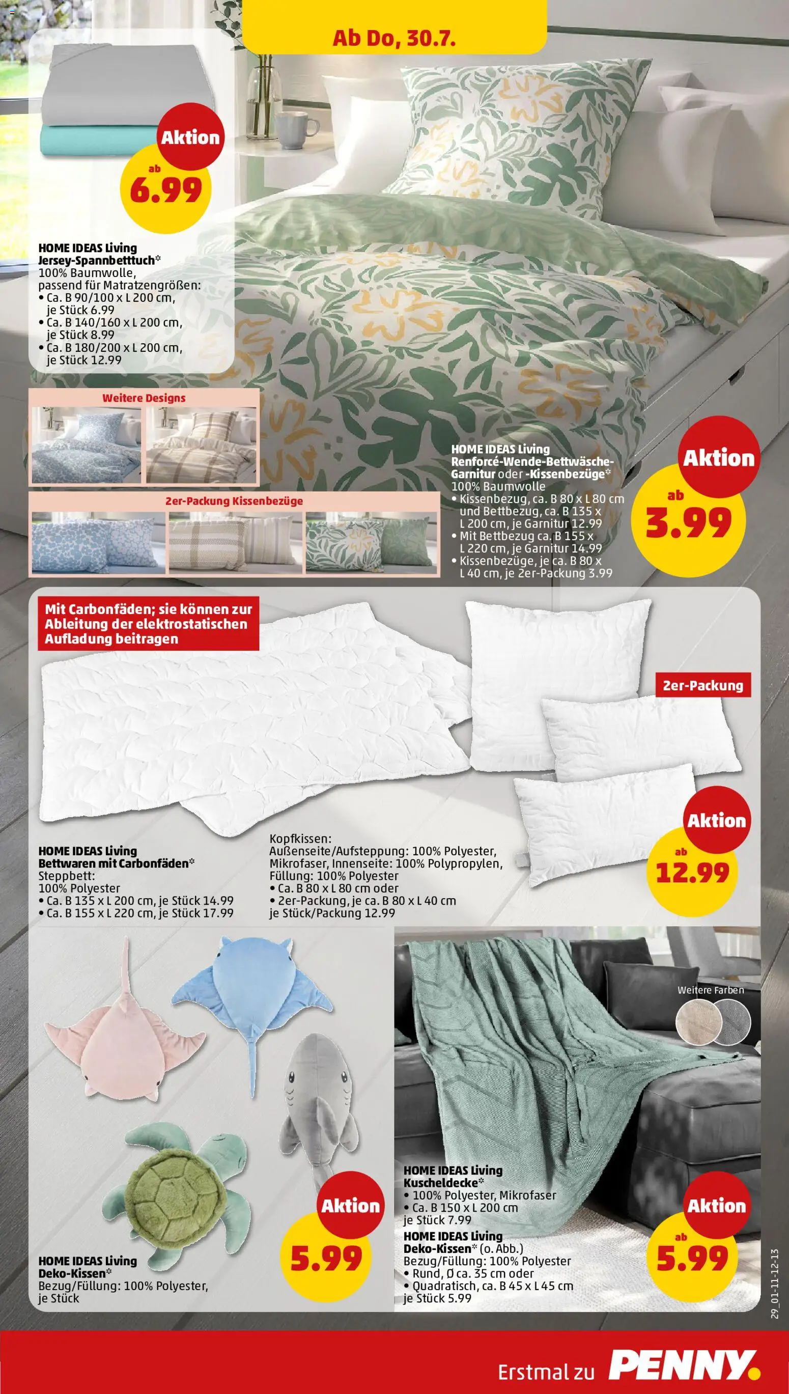 Penny Prospekt – gültig ab 27.07.2026 | Seite: 33 | Produkte: Kopfkissen