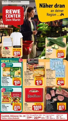 Rewe Prospekt Coesfeld ab 27.07.2026 gültig