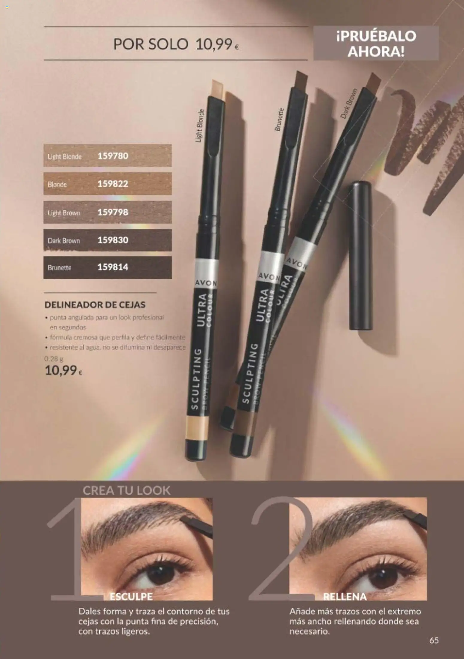 Catálogo AVON Black Friday │ válido desde el 01/11/2026 | Página: 65 | Productos: Delineador, Delineador de cejas