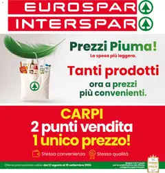 Anteprima del volantino Interspar volantino Carpi valido a partire dal 27/08/2026