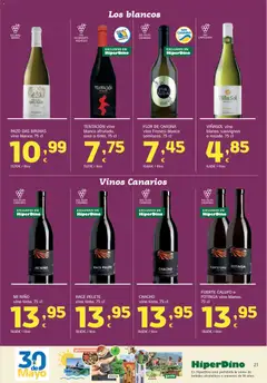 Vista previa HiperDino folleto válido desde el 25.05.2026 | Página: 21 | Productos: Vino