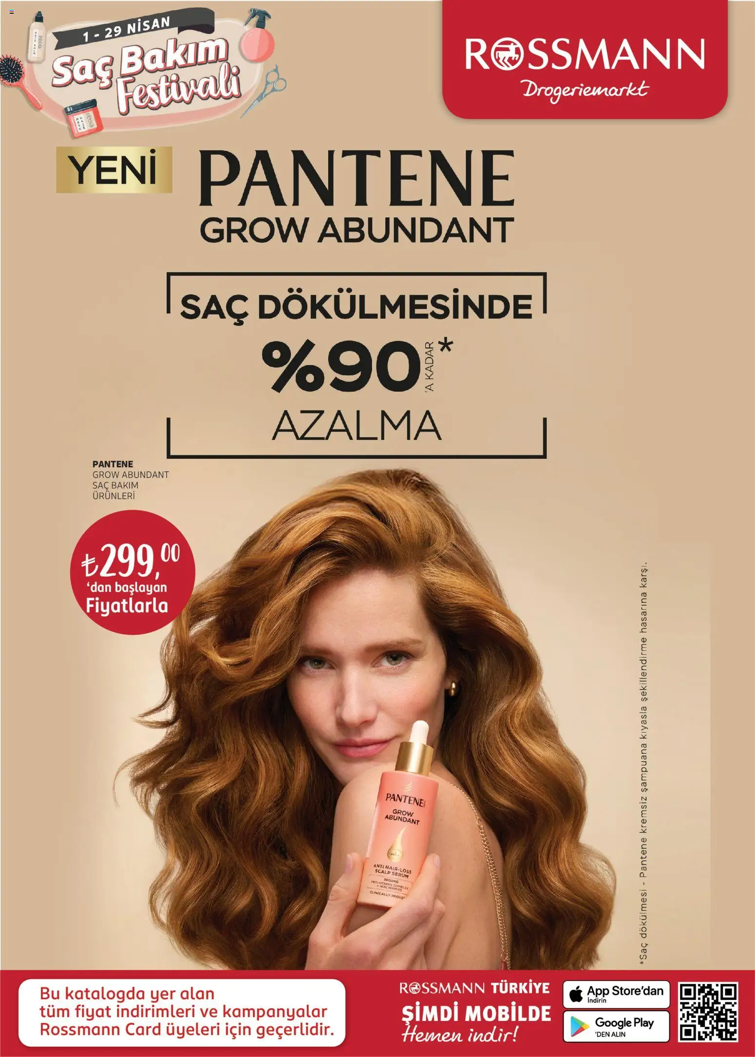 Rossmann - Saç Bakım Festivali Kataloğu - 01.04.2026 tarihinden itibaren geçerlidir | Sayfa: 1