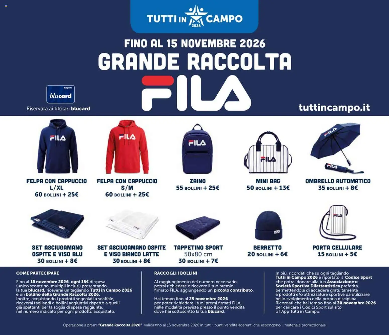Volantino Il Gigante del 10/09/2026 | Pagina: 13 | Prodotti: Felpa, Zaino, Ombrello, Cappuccio