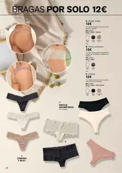 Vista previa Leonisa folleto válido desde el 01.03.2026 | Página: 42 | Productos: Bragas, Braga
