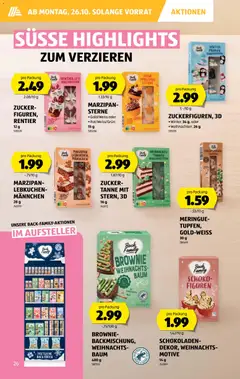 Aldi aktionen ab 22.10.2026 gültig | Seite: 26 | Produkte: Süße, Zucker, Misch