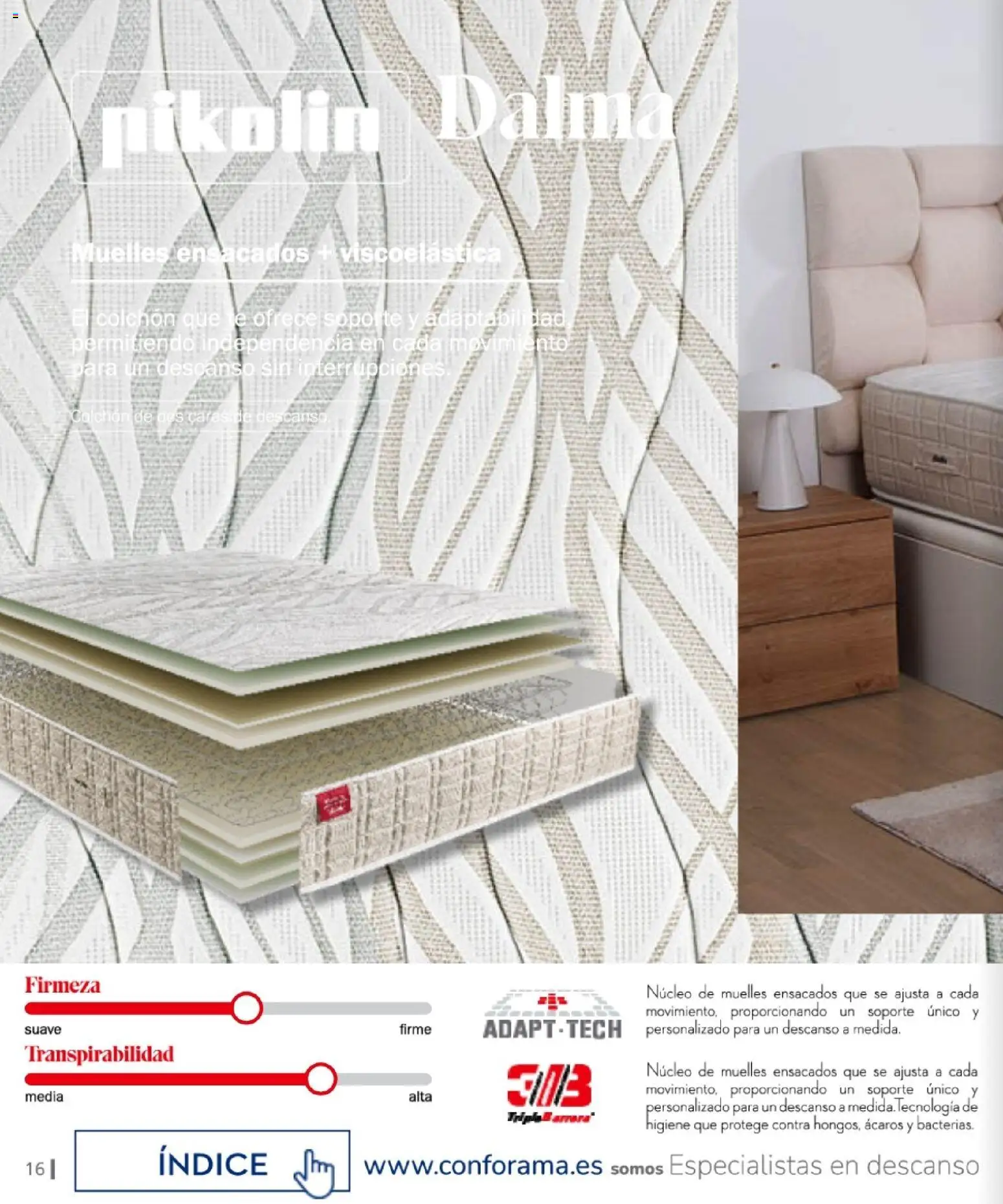 Conforama Camitis │ válido desde el 06/08/2026 | Página: 16 | Productos: Té, Colchon