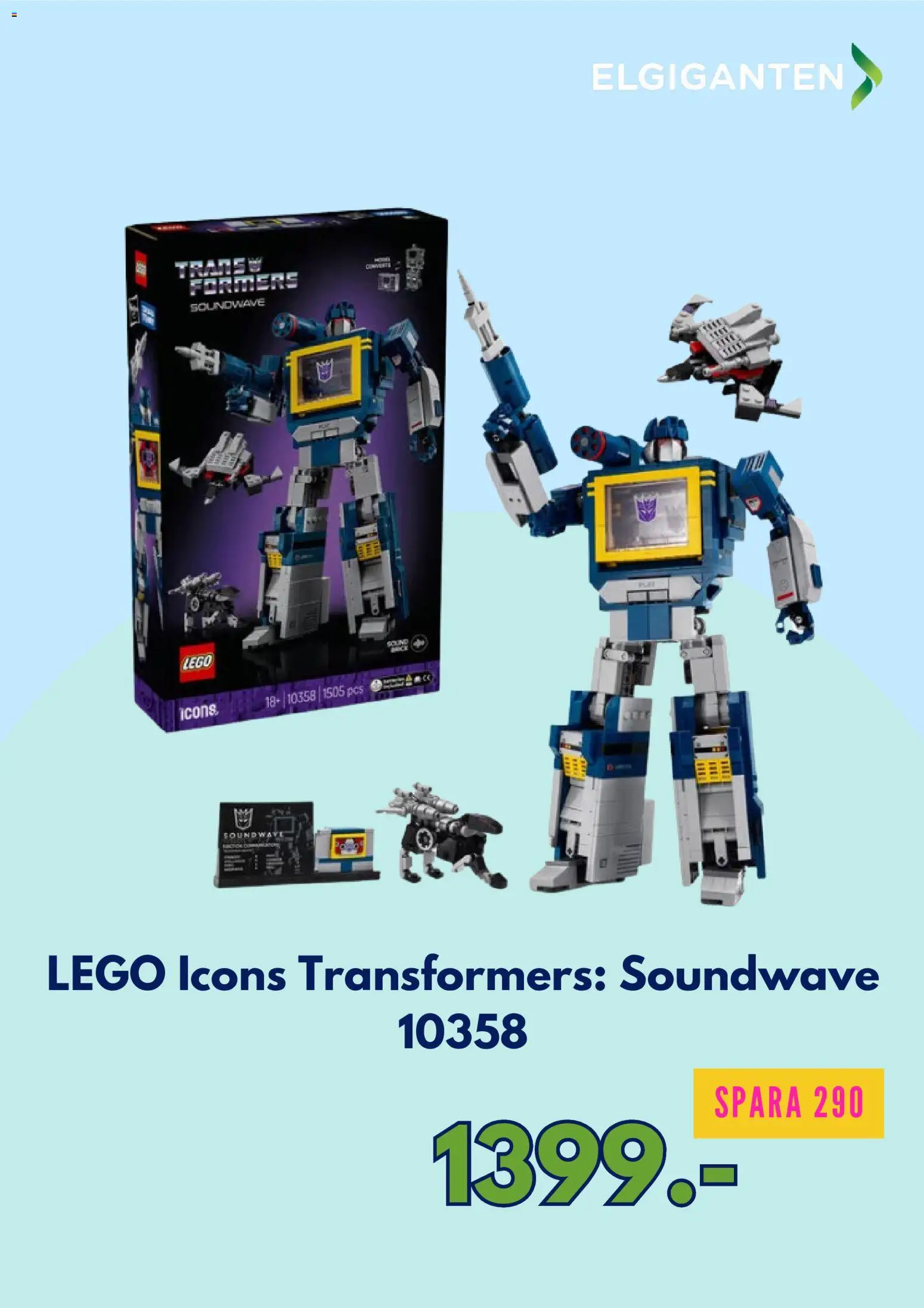 Elgiganten reklamblad aktuell från 15/10/2026 | Sida: 3 | Produkter: LEGO