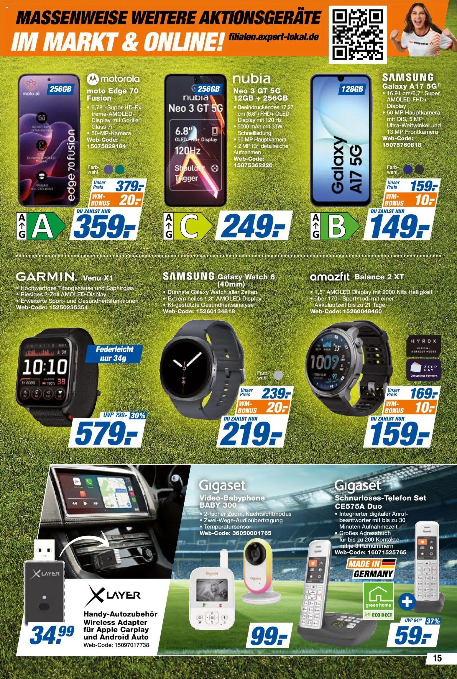 Expert Prospekt – gültig ab 29.05.2026 | Seite: 15 | Produkte: Adapter, Samsung, Apple