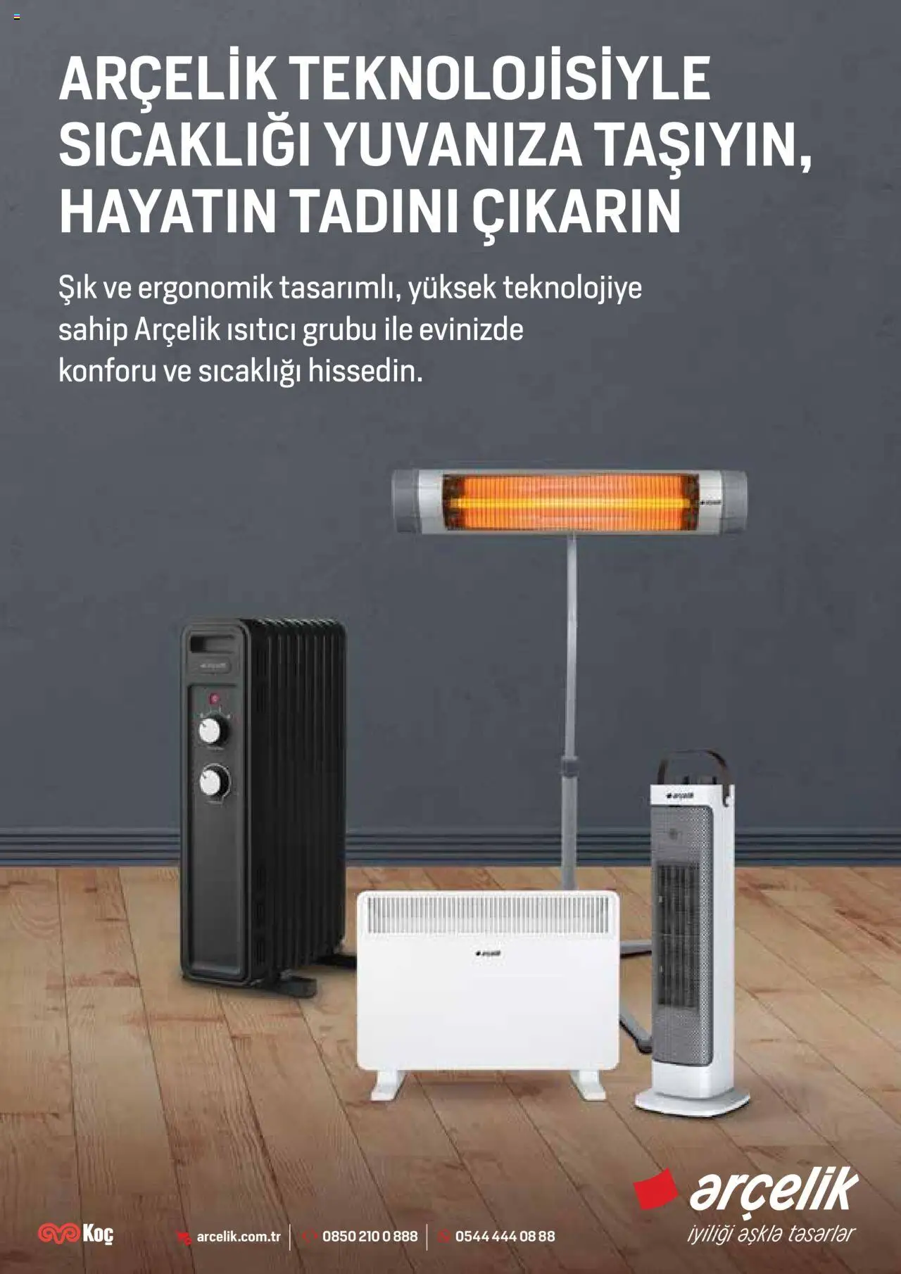 Arçelik Katalog - Isıtıcı - 01 Eylül 2022 tarihinden itibaren geçerlidir | Sayfa: 1