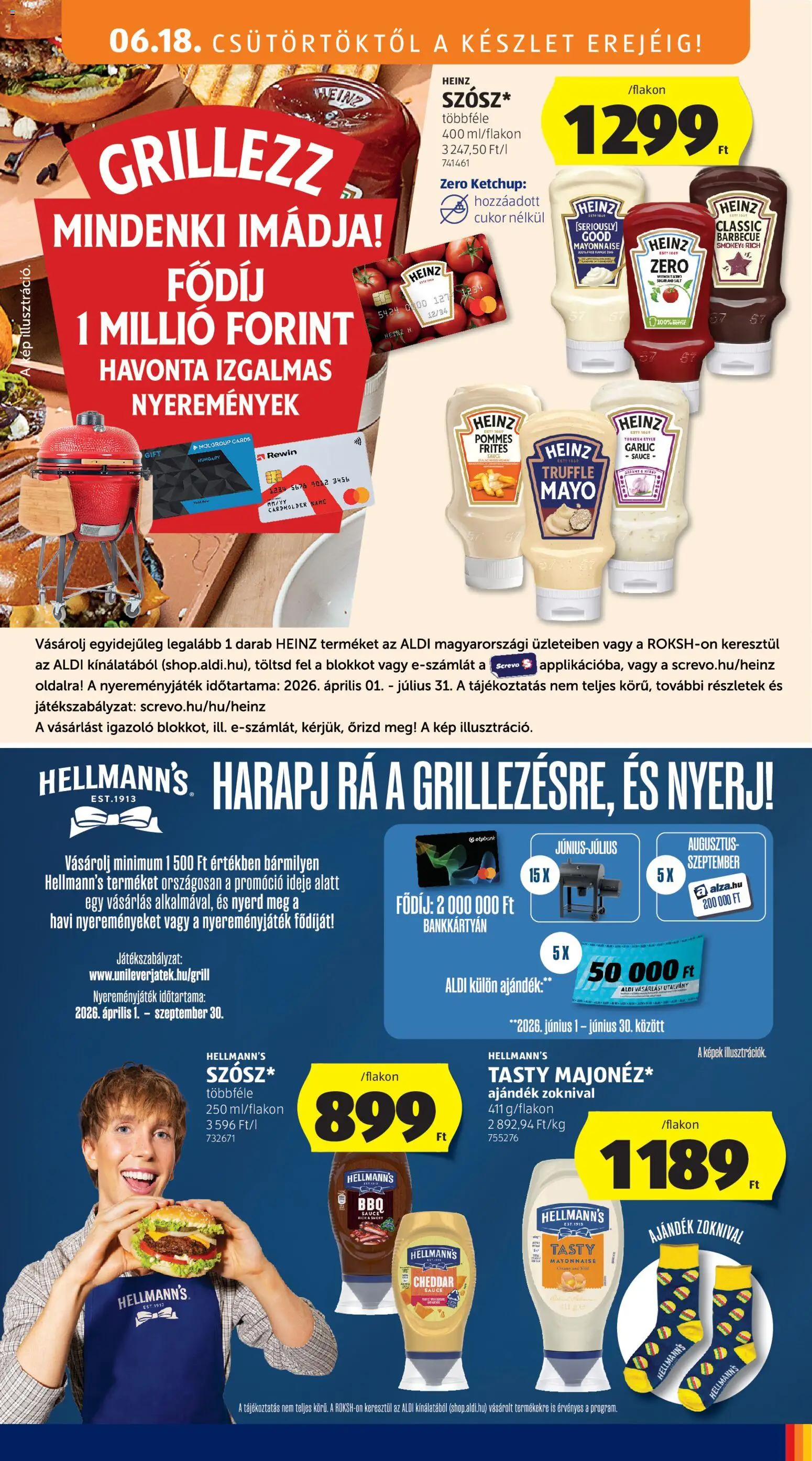 Aldi akciós ujság - amely érvényes a következő dátumtól: 18.06.2026 | Oldal: 21