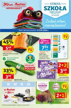 Pogląd oferty "Auchan gazetka - 30 Lat Hipermarket" - ważna od 03.09.2026