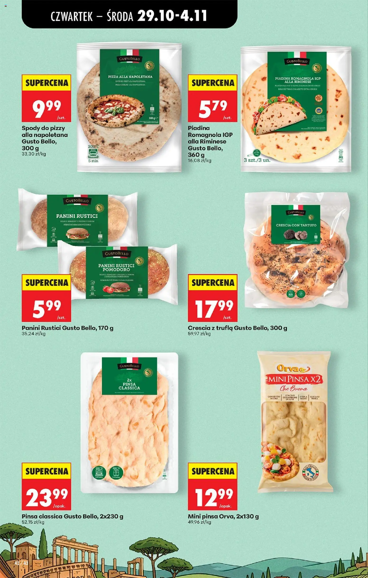 Biedronka Polsko leták - Codziennie niskie ceny od 29.10.2026 | Strana: 64 | Produkty: Panettone, Crema, Cheesecake, Alkohol