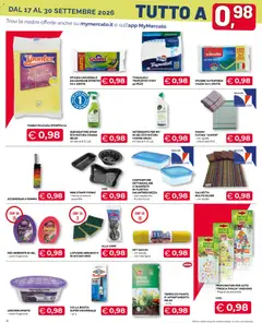 Anteprima del volantino Mercatò volantino Big valido a partire dal 17/09/2026 | Pagina: 4 | Prodotti: Spugna, Sgrassatore, Lavanda, Spugne