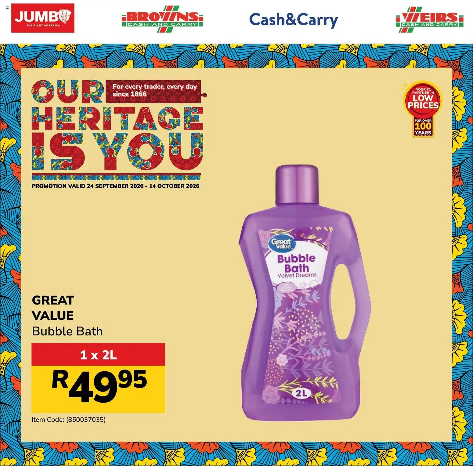 New Jumbo catalogue – valid from 24/09/2026 | Page: 2 | Products: Bath