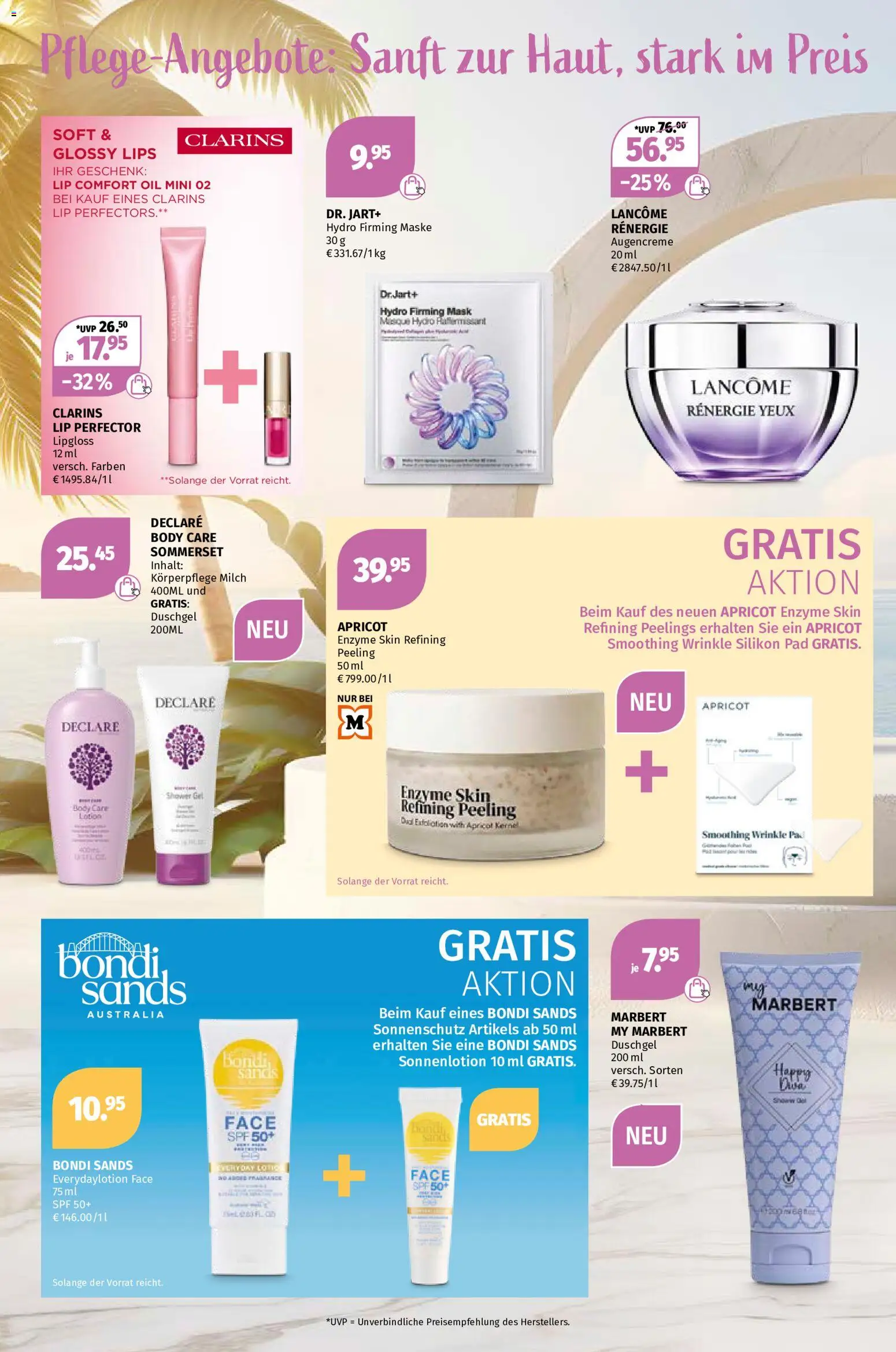 Müller Parfümerie Angebote gültig ab 29.06.2026 | Seite: 8 | Produkte: Lipgloss, Milch, Maske, Duschgel