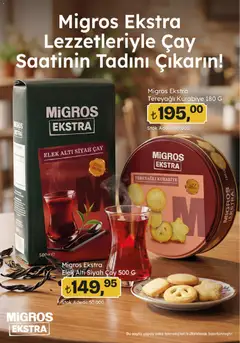 04.06.2026 tarihinden itibaren geçerli olan Migros kataloğu önizlemesi | Sayfa: 67 | Ürünler: Çay, Kurabiye