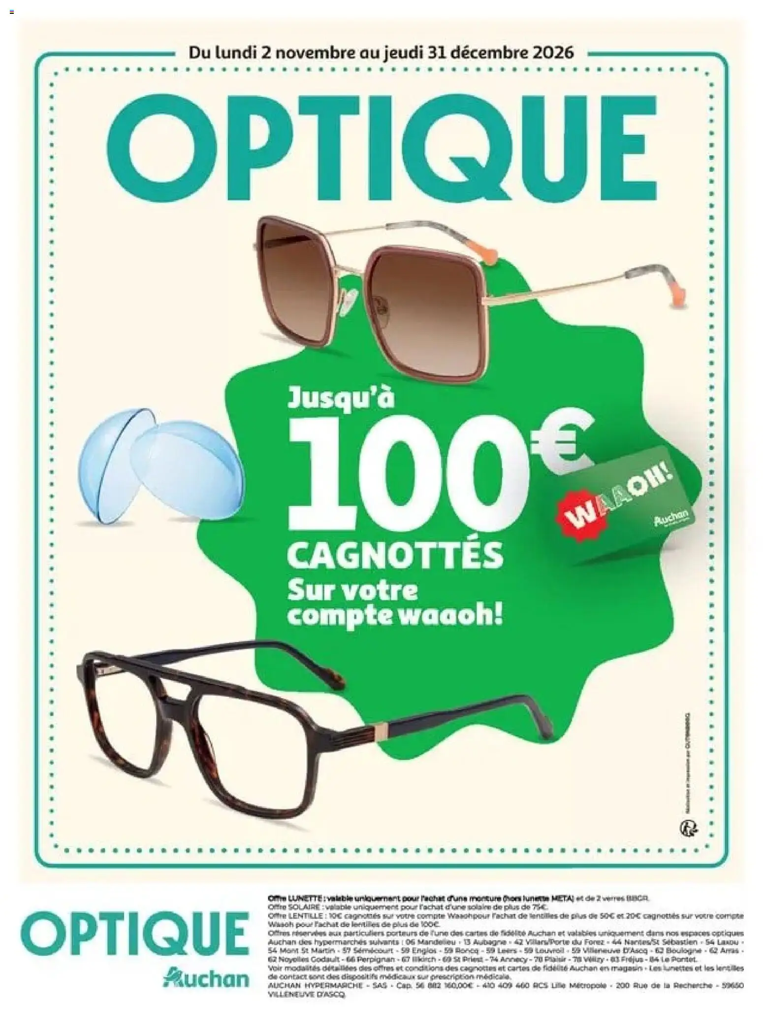 {H1} | Page: 65 | Produits: Lentilles, Lentille, Verres, Lunettes
