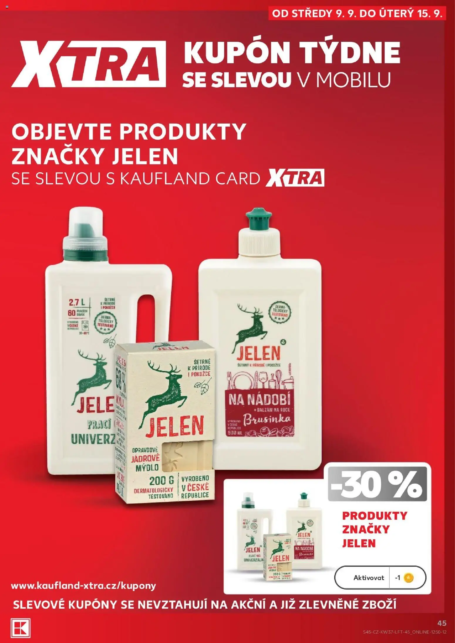 Kaufland leták - Brno od 09.09.2026 | Strana: 45