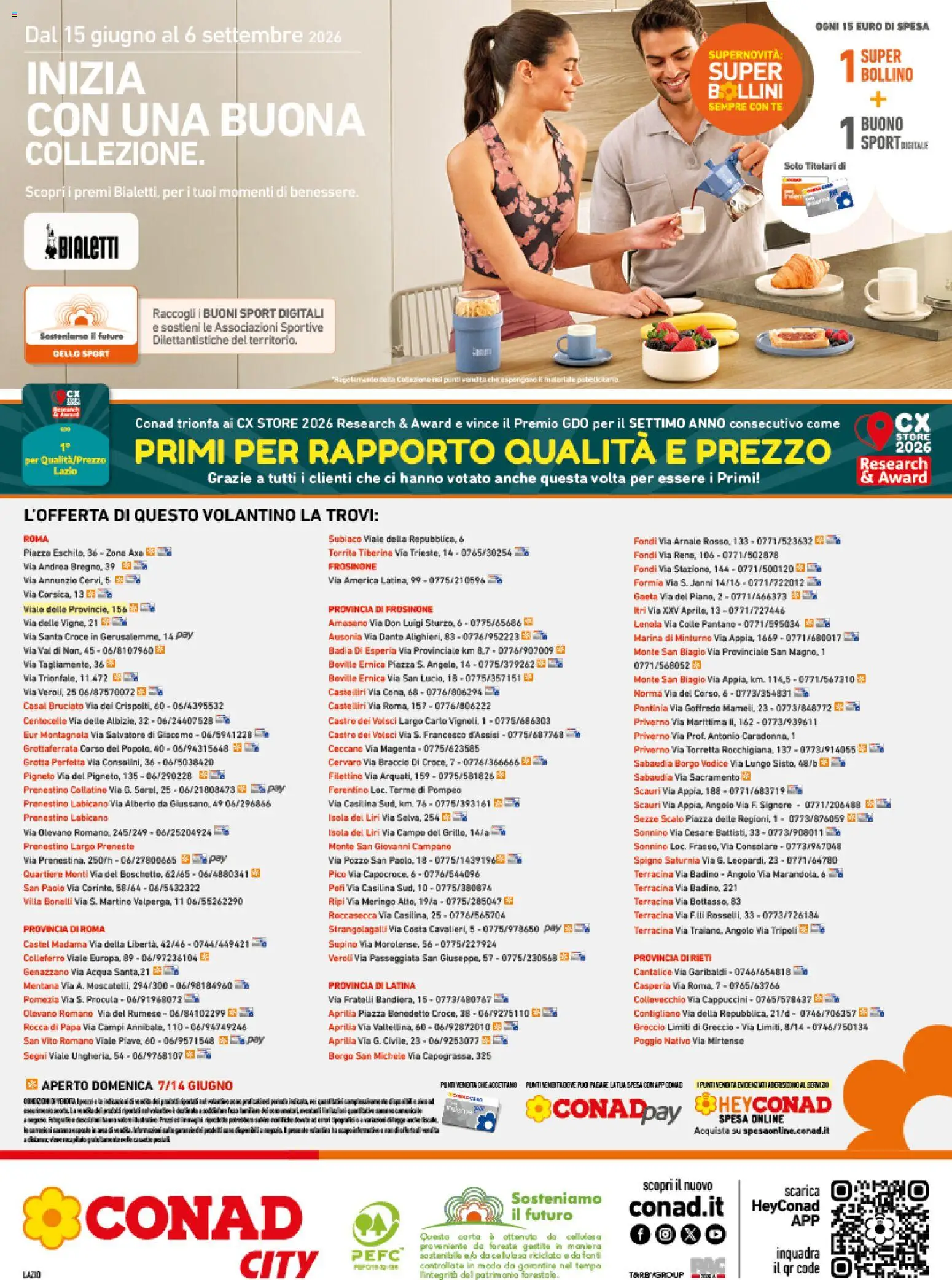 Volantino Conad del 03.06.2026 | Pagina: 16 | Prodotti: Tè, Acqua