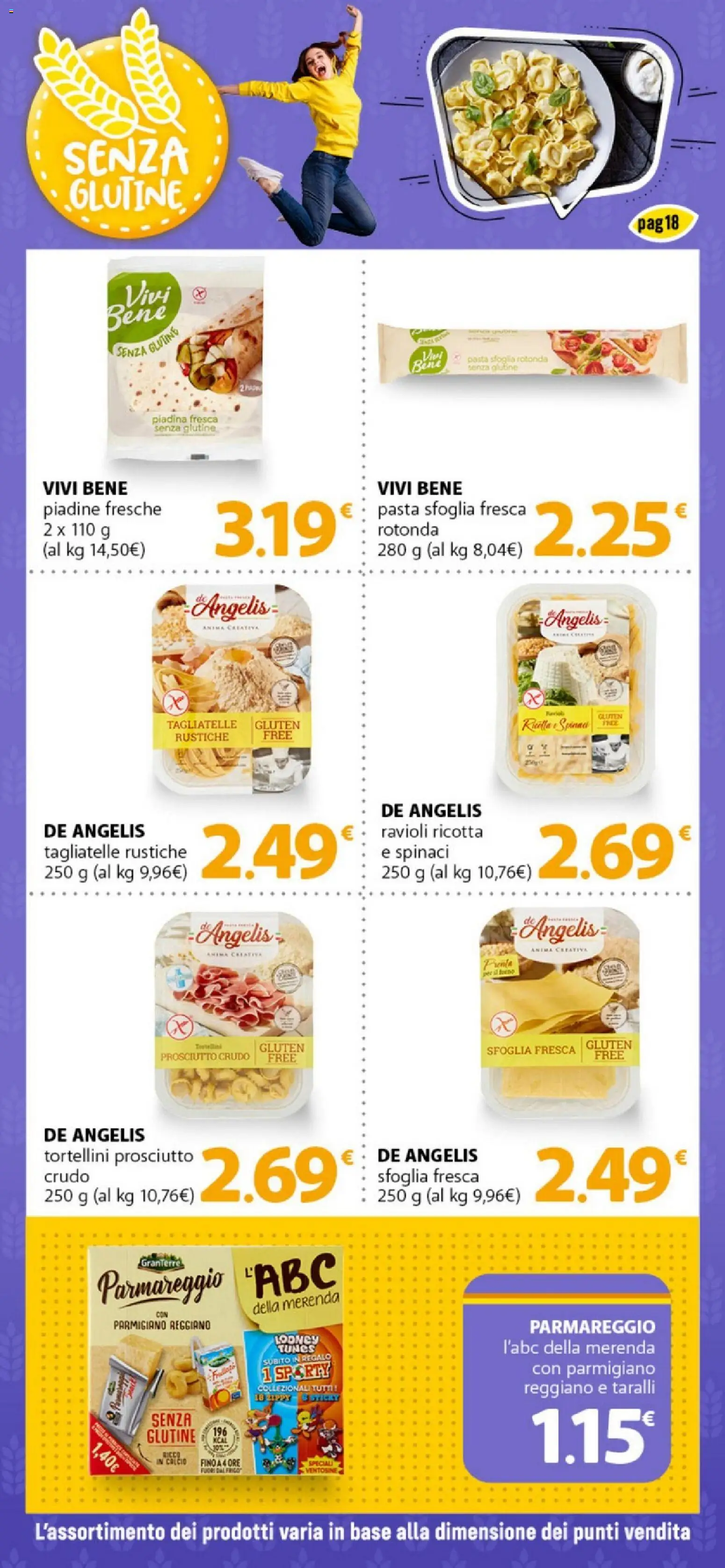 Volantino DOK del 10.03.2026 | Pagina: 18 | Prodotti: Pasta sfoglia, Prosciutto, Pasta, Taralli