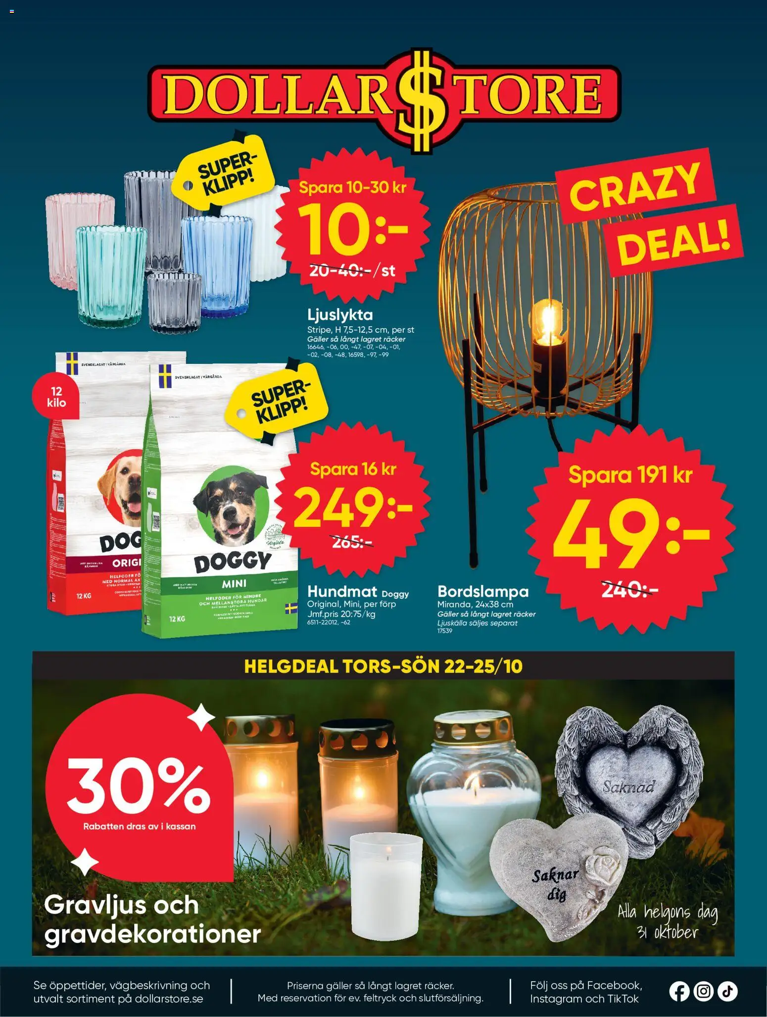 Dollar Store reklamblad aktuell från 19/10/2026 | Sida: 16